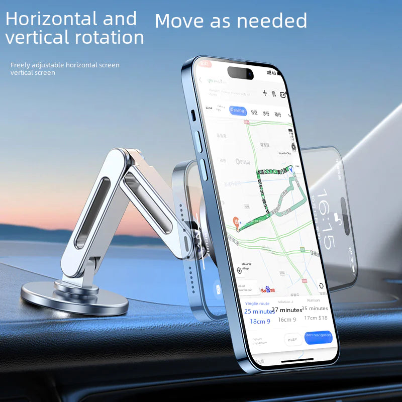 Tesla Magnetic Car Phone Holder with 360° Rotation